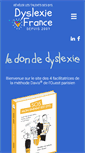 Mobile Screenshot of dyslexiefrance.com